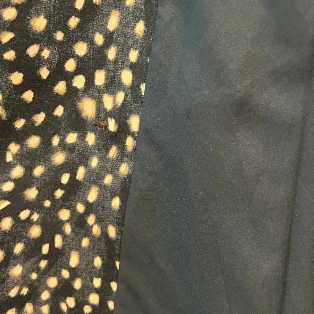 NWT Ann Taylor Blue Dot Trench Coat - Picture 12 of 12